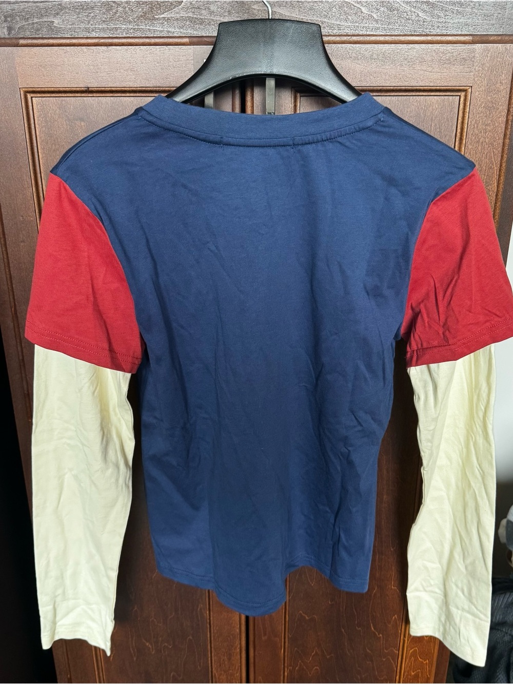 Lioness NWT The Brass Layered Long Sleeve T-Shirt Twilight Size XS - Picture 9 of 14